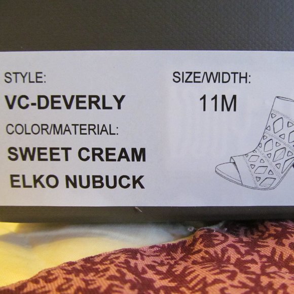 New Vince Camuto nubuck heeled sandals Deverly - Picture 15 of 15